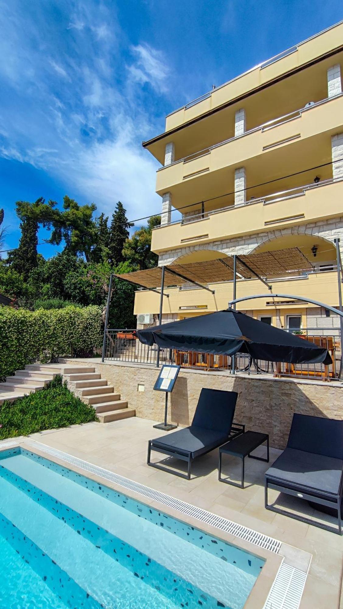 Villa Penava, Private Beach, Pool And 7Min To Trogir Luaran gambar