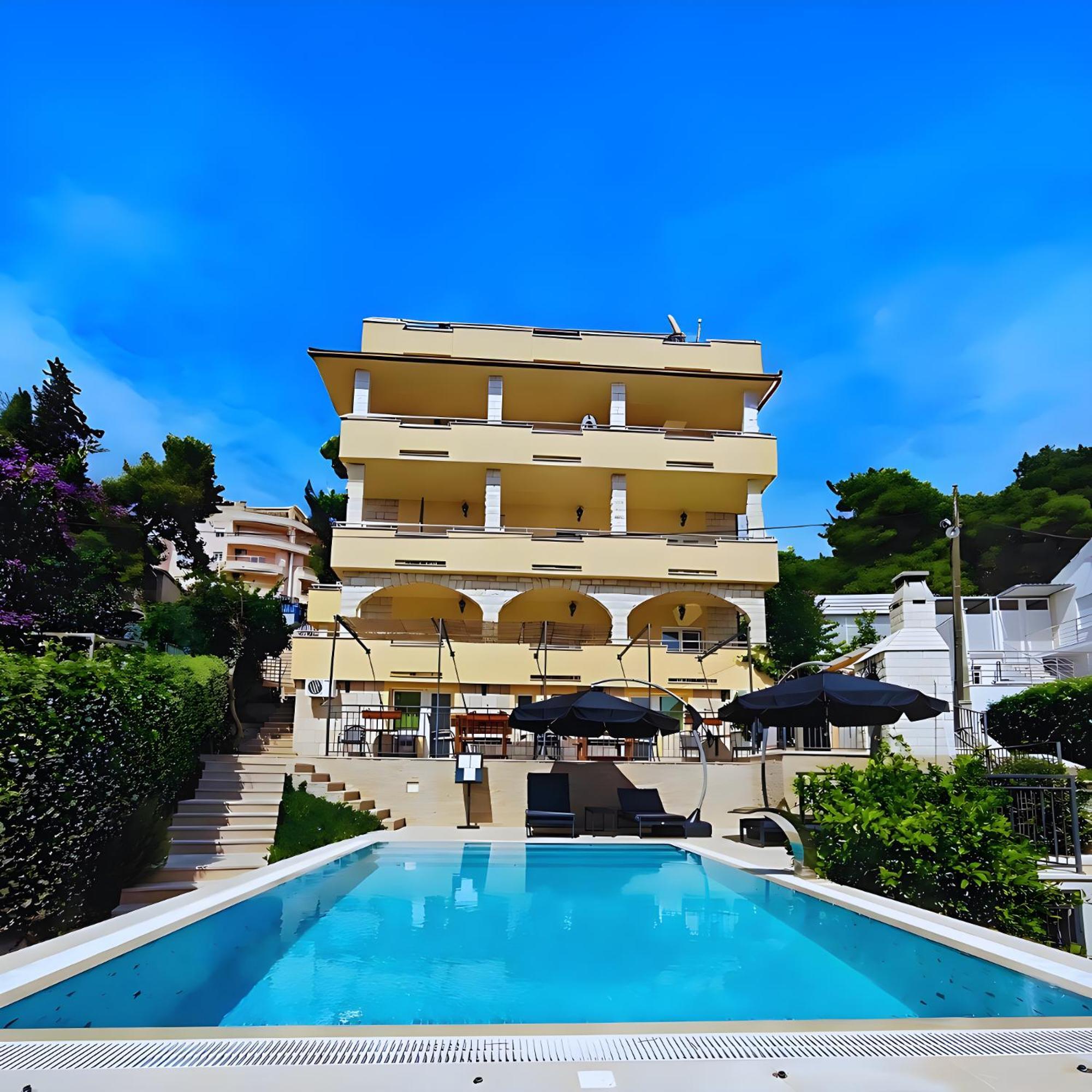 Villa Penava, Private Beach, Pool And 7Min To Trogir Luaran gambar